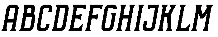 Octanis Serif Regular Italic Font UPPERCASE