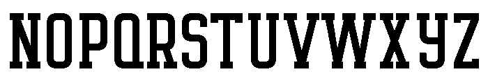 Octanis Slab Regular Font UPPERCASE