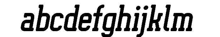 Octanis Slab Rounded Italic FONT