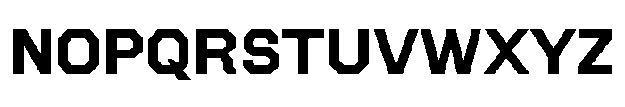 Octic Gothic One Font UPPERCASE