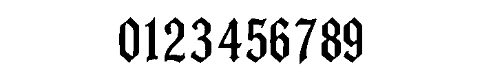 Oddvane Blackletter Font OTHER CHARS