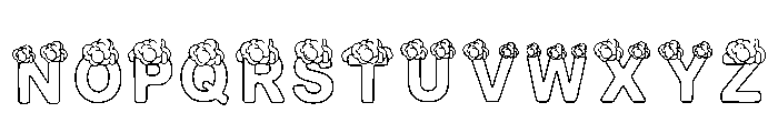 Odums Regular Font UPPERCASE