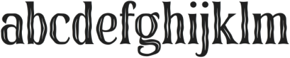 Odaeshi Regular ttf (400) Font LOWERCASE