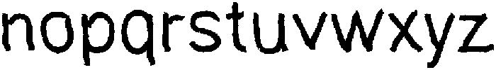 Oddlet Regular otf (800) Font LOWERCASE