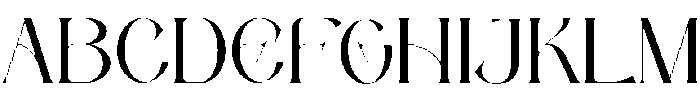 Odena Glamour Regular otf (400) Font UPPERCASE