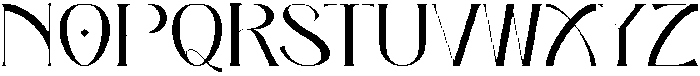 Odena Glamour Regular otf (400) Font UPPERCASE
