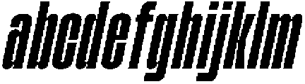Odrine Bold Oblique otf (700) FONT