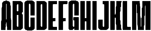 Odrine Bold otf (700) Font UPPERCASE
