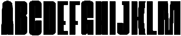 Odrine Extra Bold otf (700) Font UPPERCASE