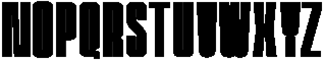 Odrine Extra Bold otf (700) Font UPPERCASE