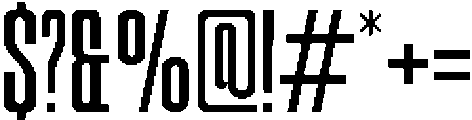 Odrine Medium otf (500) Font OTHER CHARS
