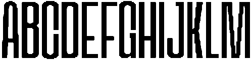 Odrine Regular otf (400) Font UPPERCASE