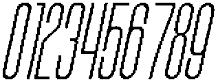Odrine Thin Oblique otf (100) Font OTHER CHARS