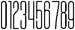 Odrine Thin otf (100) Font OTHER CHARS