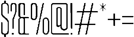 Odrine Thin otf (100) Font OTHER CHARS
