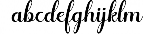 Odelette Font LOWERCASE