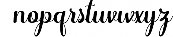 Odelette Font LOWERCASE