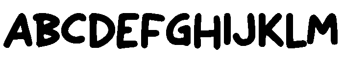 Odakoca Font UPPERCASE