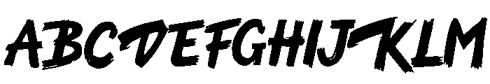 Ode an Erik AH Font UPPERCASE