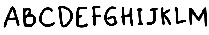 Odeng Regular Font UPPERCASE