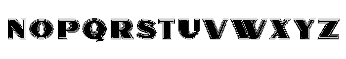 Odense College Regular Font LOWERCASE