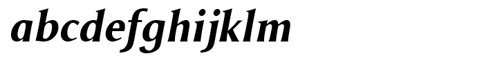 Odense Bold Italic Font LOWERCASE