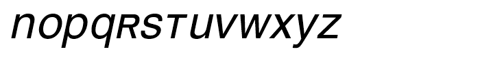 Odessa Italic Font LOWERCASE