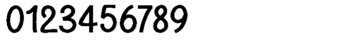 Odane Bold Font OTHER CHARS
