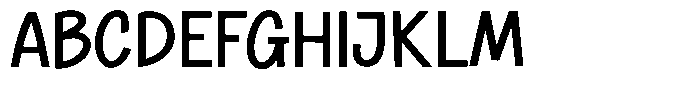 Odane Bold Font UPPERCASE