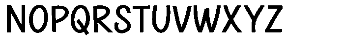 Odane Bold Font UPPERCASE