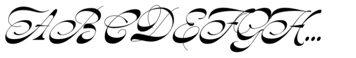 Oddity Script Font UPPERCASE