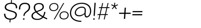 Oddlini Ex Light Se Expanded Se Obli Font OTHER CHARS