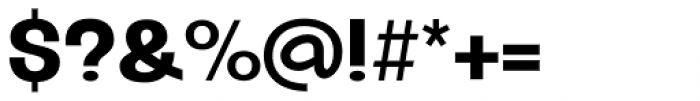 Oddlini Extra Bold Semi Condensed Font OTHER CHARS