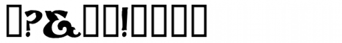 Odeon Font OTHER CHARS