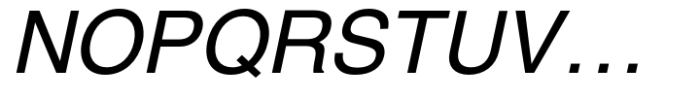 Odessa Std Italic Font UPPERCASE