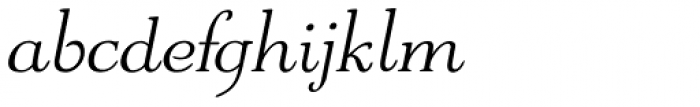 Odette Italic Font LOWERCASE