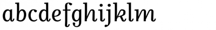 Odile Upright Italic Font LOWERCASE