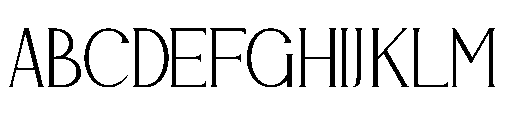 Odrifa Font UPPERCASE