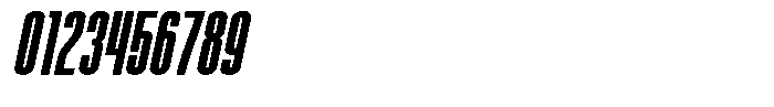 Odrine Bold Oblique Font OTHER CHARS