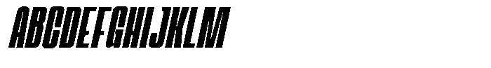 Odrine Bold Oblique Font UPPERCASE