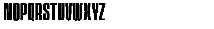 Odrine Bold Font UPPERCASE