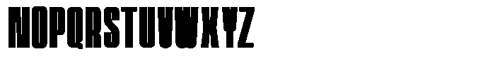 Odrine Extra Bold Font UPPERCASE