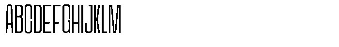 Odrine Extra Light Font UPPERCASE