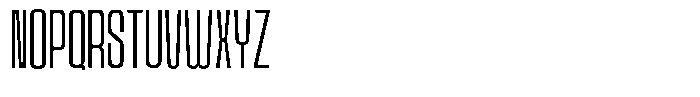 Odrine Extra Light Font UPPERCASE
