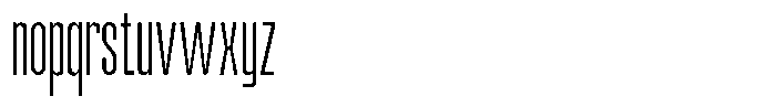 Odrine Extra Light Font LOWERCASE