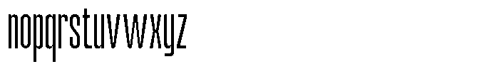 Odrine Light Font LOWERCASE
