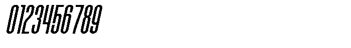 Odrine Oblique Font OTHER CHARS