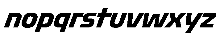 Oddity BoldItalic 27172ece Font LOWERCASE