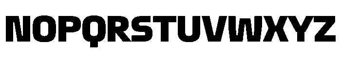 Oddity CondExtBd Font UPPERCASE