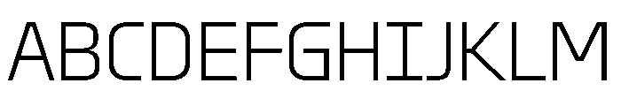 Oddity CondExtLt Font UPPERCASE